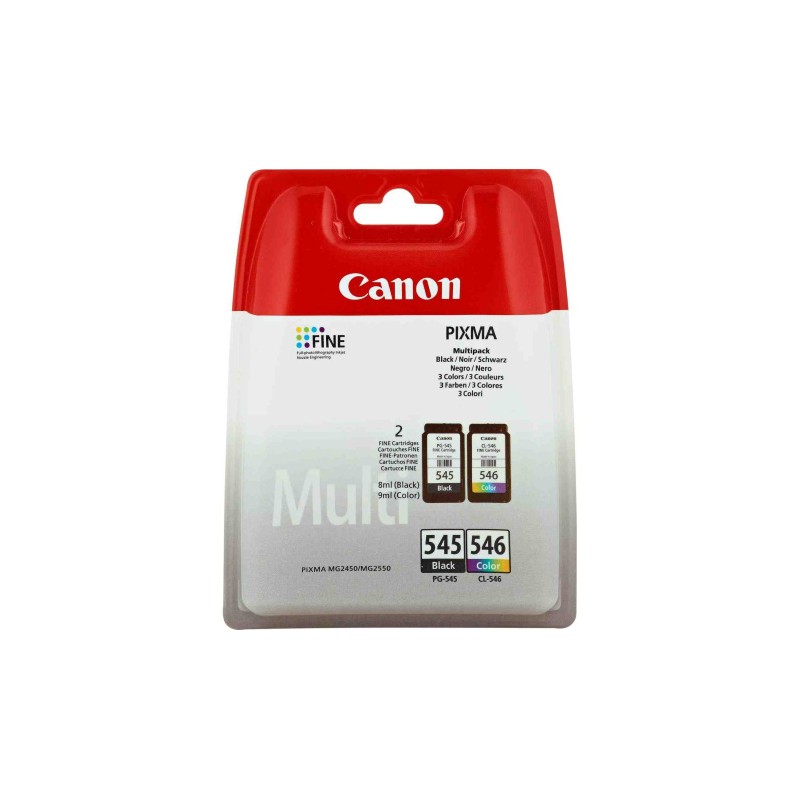 Canon CARTRIDGE PG-545/CL-546 PVP pro PIXMA TR455x, MG2x50, MG255xS, TS205, TS305, TS335x (180 str.)