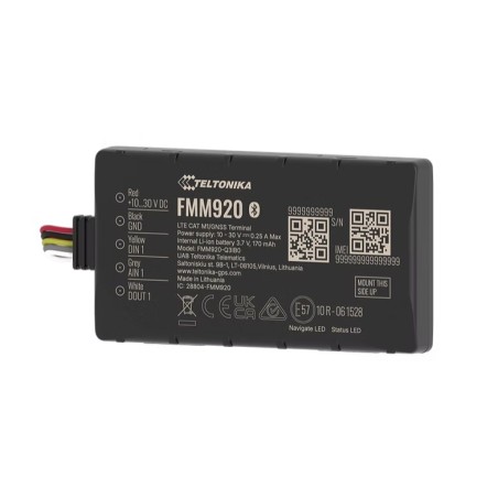 TELTONIKA TELEMATICS FMM920 – kompaktní sledovací zařízení s podporou 4G LTE Cat M1