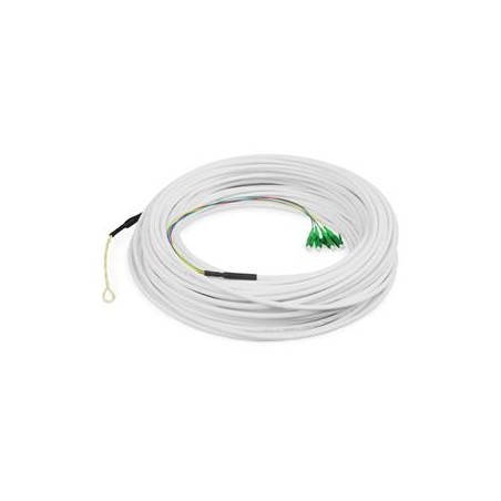 DIGITUS FTTH Drop kabel, Singlemode, 4 vlákna, 4 LC/APC, 50 m