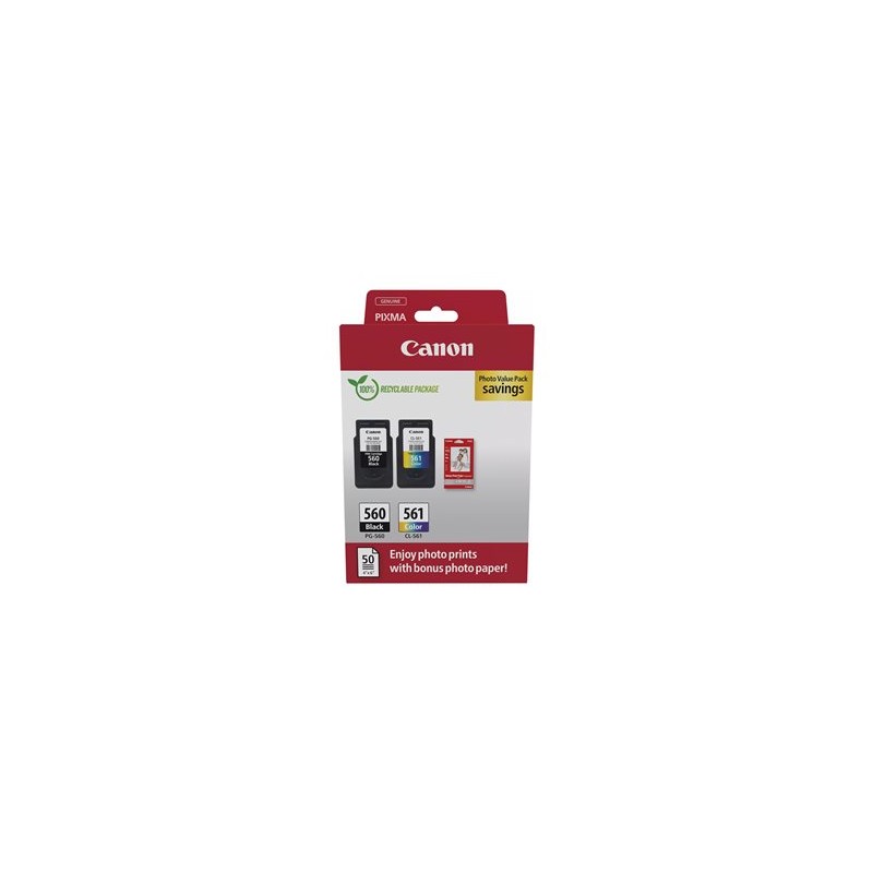 Canon CARTRIDGE PG-560/CL-561 PVP pro PIXMA TS535x, TS535xa, TS745x, TS745xi (180 str.)