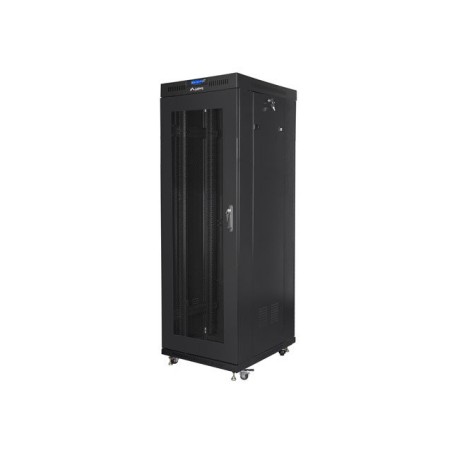 Stojanový rack 19" 37U/600x800 flat pack door LCD