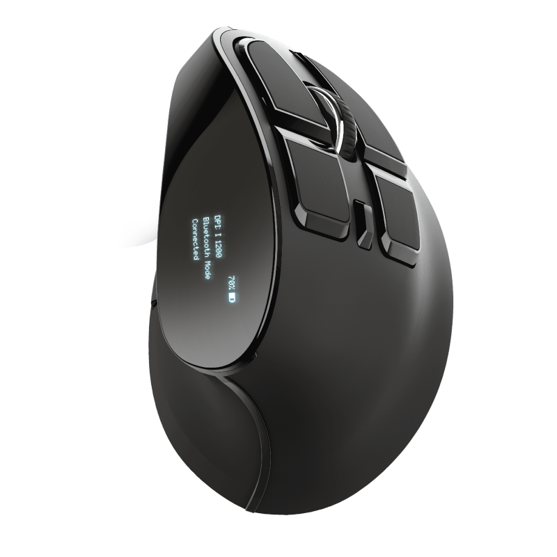 TRUST ergonomická Myš Voxx Rechargeable Ergonomic Wireless Mouse
