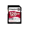Kingston SDXC karta 128GB Canvas React Plus SDXC UHS-II 300R/260W U3 V90 for Full HD/4K/8K