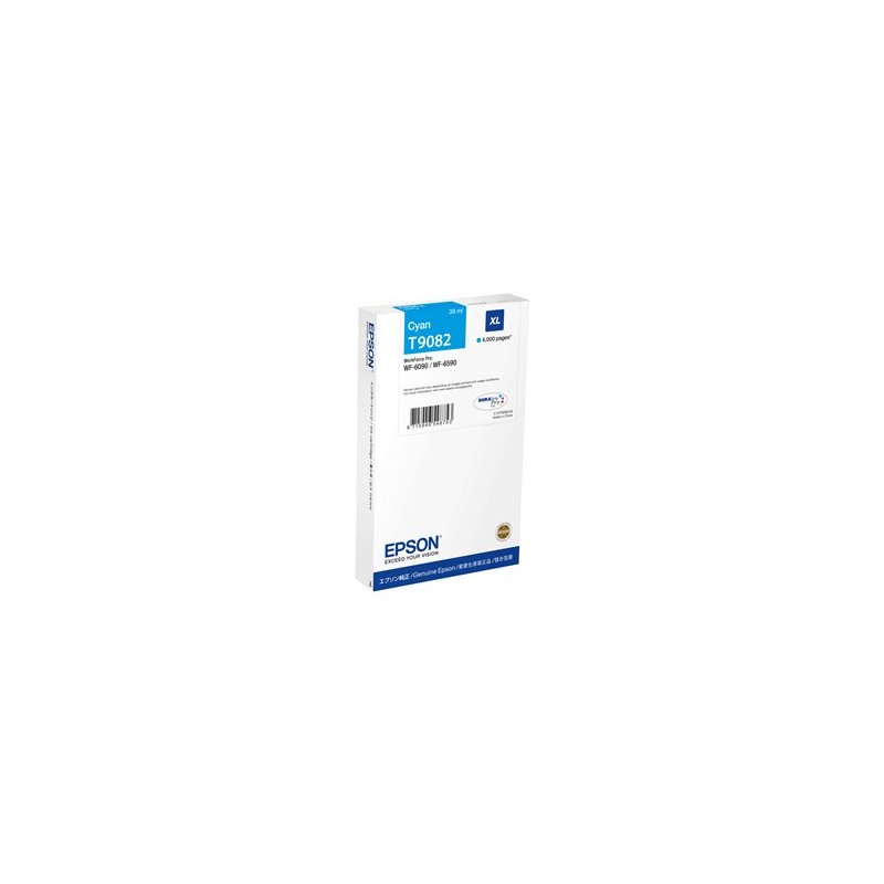 EPSON Ink bar WF-6xxx Ink Cartridge Cyan XL (4.000 str.)