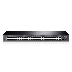 TP-LINK TL-SL2452 48-Port 10/100Mbps + 4-Port Gigabit Smart Switch - Přepínač - řízený - 48 x 10/100 + 2 x SFP + 2 x