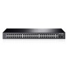 TP-LINK TL-SL2452 48-Port 10/100Mbps + 4-Port Gigabit Smart Switch - Přepínač - řízený - 48 x 10/100 + 2 x SFP + 2 x