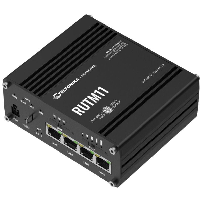 Teltonika INDUSTRIAL 4G LTE ROUTER - RUTM11