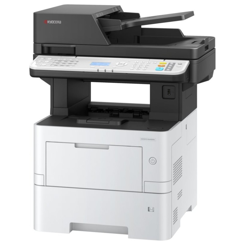 Kyocera ECOSYS MA4500fx, MFP, laserová, černo-bílá, A4, duplex, 1200x1200, ADF, RJ-45, USB