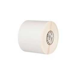 Label, Polyester, 3x0.5489in (76.2x13.9mm) TT, Z-Ultimate 2000T White, Value Coated, Permanent Adhesive, 3in (76.2mm) core
