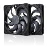 Noctua ventilátor NF-A14x25 G2 PWM Sx2-PP chromax.black