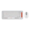 Logitech Pop ICON Combo Mouse And KB/Off White - CH - Central-419