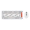 POP ICON COMBO MOUSE AND KB/OFF WHITE - CH - CENTRAL-419