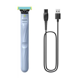 Philips OneBlade First Shave QP1324/20 zastřihovač, Ni-MH baterie, vodotěsný, USB-A