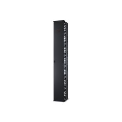 CDX, Vertical Cable Management, 84"x12" wide, Single-Sided