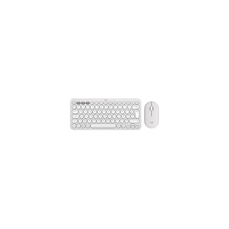 Logitech Pebble 2 Combo TONAL White FRA/FRA 2.4GHZ/BT-419 Universal