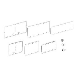 HyperPod Frame - 4ft Aisle End Panel (x2) Short Frame