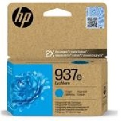 HP 937e EvoMore Cyan Original Ink Cartridge (1,650 pages)