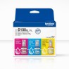 BROTHER INK BT-D100CLVAL Value pack pro T23x, T43x, T53x, T73x, T93x cca 5000 stránek - sada CMY- INKTANK