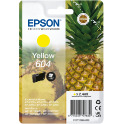 EPSON Singlepack Yellow 604 Ink