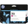 HP 745 inkoustová náplň purpurová, F9J95A