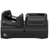 Single-slot and . battery charging cradle for TC22/TC27 devices with prot. boot ,PWR-BGA12V50W0WW, CBL-DC-388A1-01, AC cable