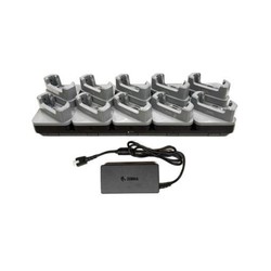 KIT: Charge-Only ShareCradle kit to charge up to ten TC501 devices WITHOUT exoskeletons. Includes power supply