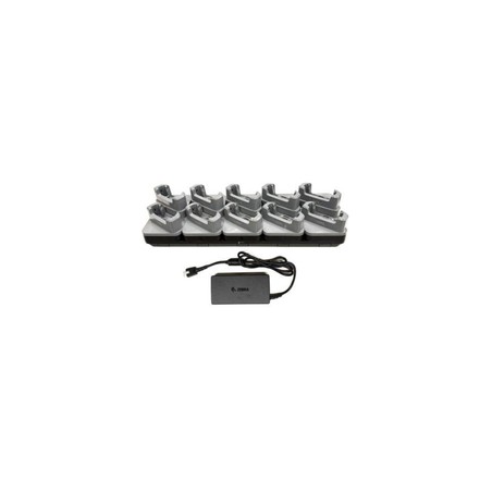 KIT: Charge-Only ShareCradle kit to charge up to ten TC501 devices WITHOUT exoskeletons. Includes power supply