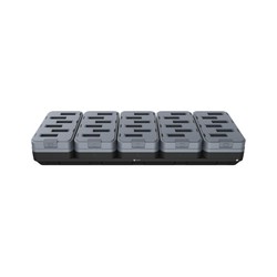 WS301 30-Slot Spare Battery Charger, Allows Charging of 30 Spare Batteries.