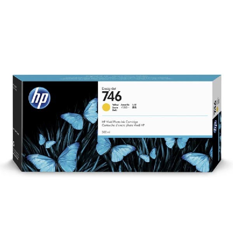 HP 746 300-ml Yellow Ink Cartridge