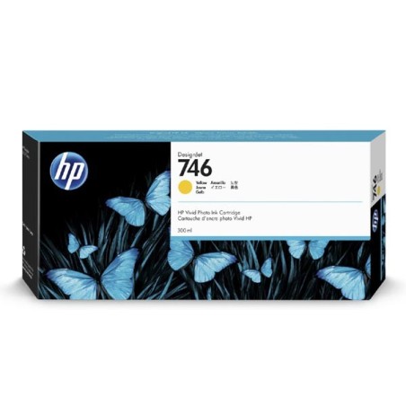 HP 746 300-ml Yellow Ink Cartridge