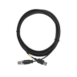 M12 TO USB-A MALE CLIENT CABLE, 3.5 METER