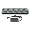 KIT: Ethernet ShareCradle kit to charge up to five TC701 devices. Includes power supply (PWR-BGA12V150W1WW).
