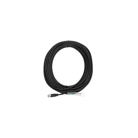 Zebra M12 TO Flying Leads, AC Input Line Cord, 15 Meter. Requires PWR-BGA24V90W0WW And Either Cbl-PWRD035-M12M12 OR