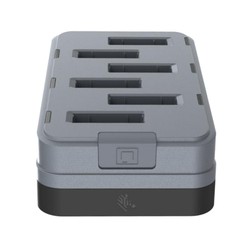 WS301 6-Slot Spare Battery Charger, Allows Charging of 6 Spare Batteries.