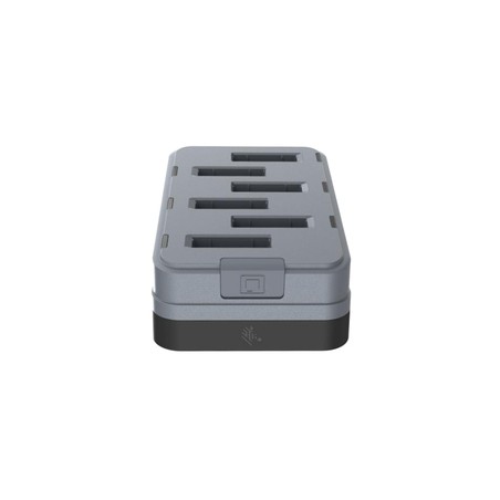 WS301 6-Slot Spare Battery Charger, Allows Charging of 6 Spare Batteries.