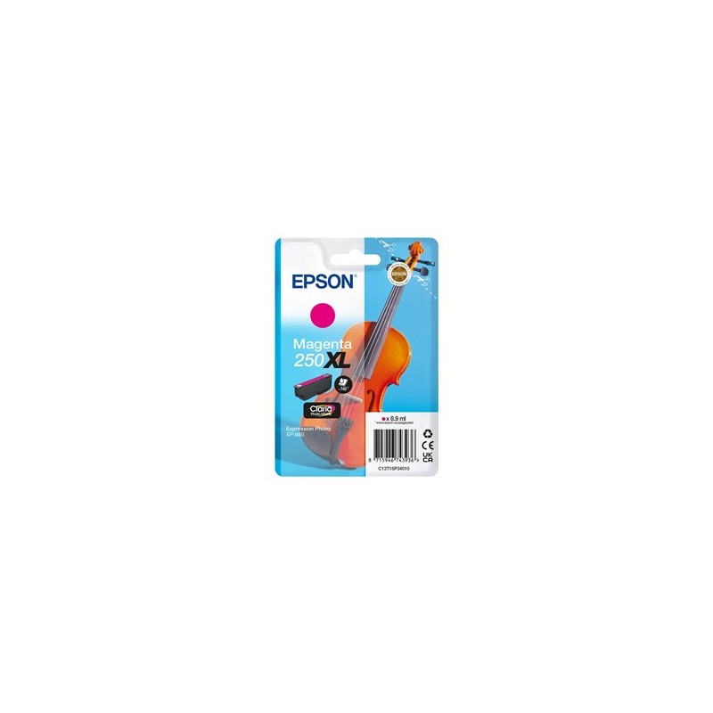 Epson Singlepack Magenta 250XL ink