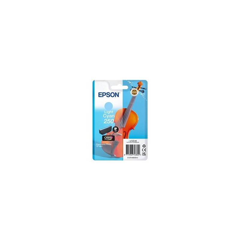 Epson Singlepack Light Cyan 250 ink