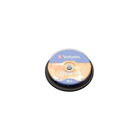 VERBATIM DVD-R(10-Pack)Spindle/General Retail/16x/4.7GB