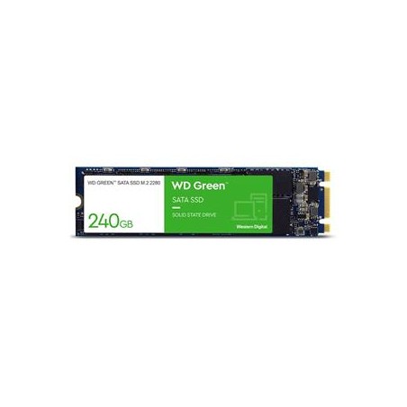 WD GREEN SSD WDS240G3G0B 240GB Powered by SanDisk M.2 SATA, (R:545)