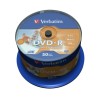 VERBATIM DVD-R(50-Pack)Spindle/Inkjet Printable Wide/16x/4.7GB