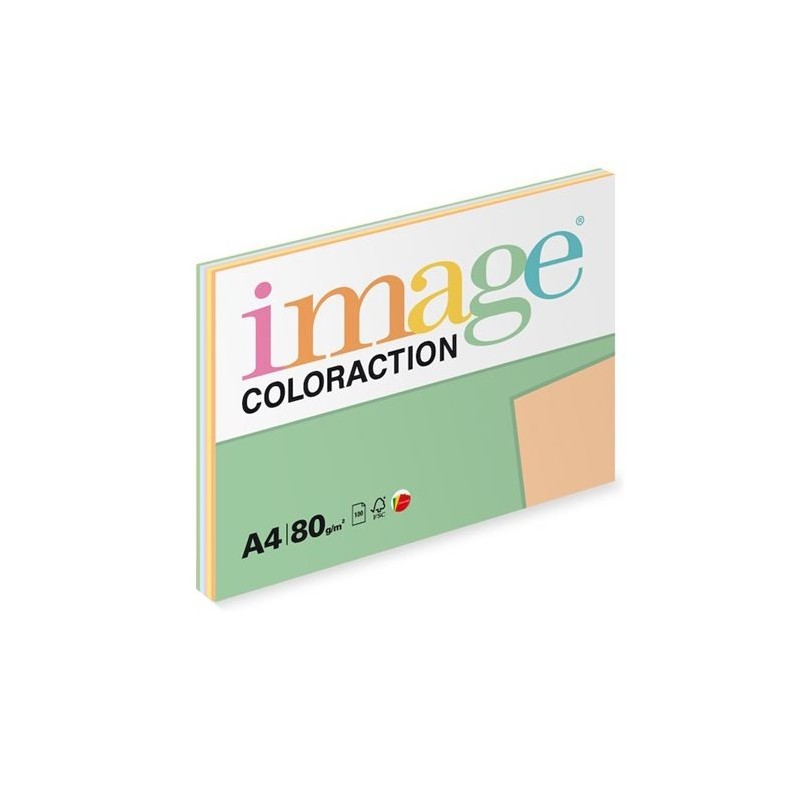 Antalis Papír Image Coloraction Mix pastelový 5x20 A4 (80g/100ks)