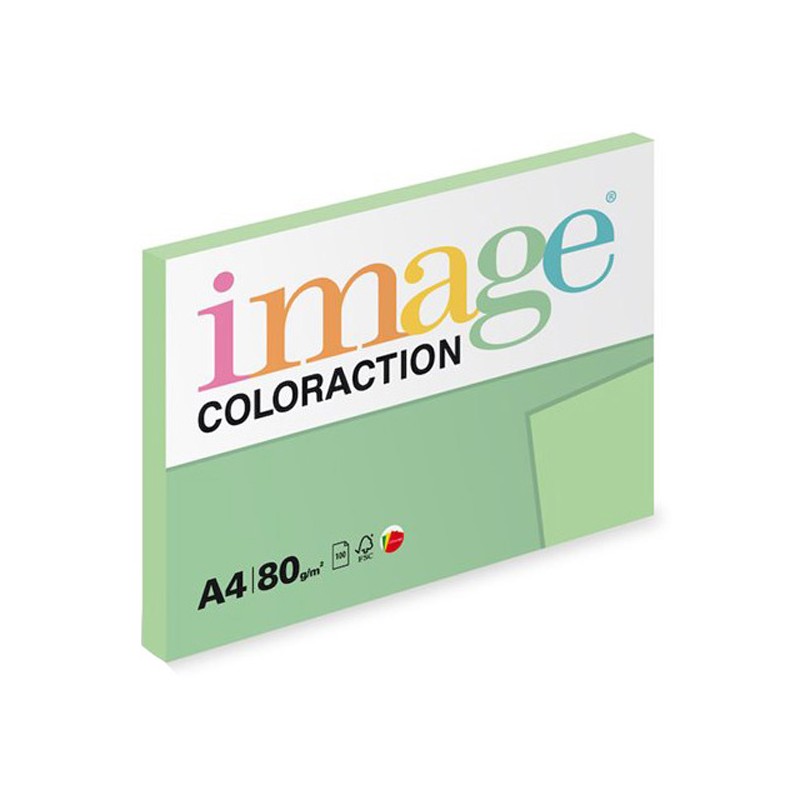 Antalis Papír Image Coloraction Jungle - pastelově světle zelená (GN27) A4 (80g/100ks)