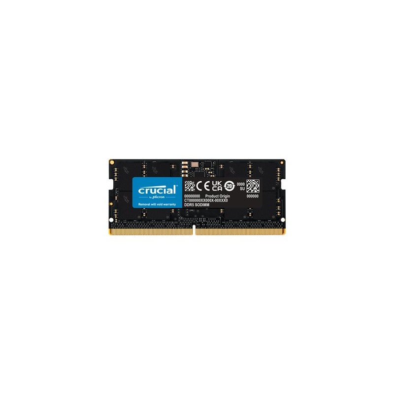 CRUCIAL SODIMM DDR5 16GB 4800MHz CL40