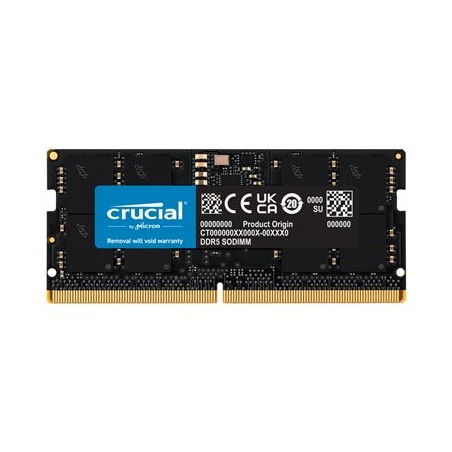 CRUCIAL SODIMM DDR5 16GB 4800MHz CL40