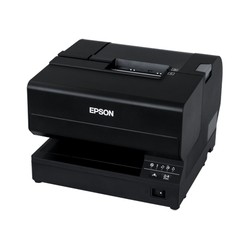 Epson TM-J7700 321 W/O MICR WHT PSU/EU BLK USB B LAN Full Cut PS-180 IN