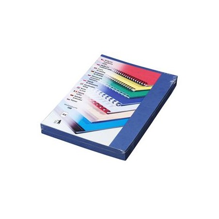Kartonové desky Delta A4, 250g, modrá královská