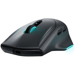 Dell Alienware 620M/Herní/Optická/Pro praváky/26 000 DPI/Drátová+bezdrátová/Černá