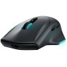 Dell Alienware 620M/Herní/Optická/Pro praváky/26 000 DPI/Drátová+bezdrátová/Černá
