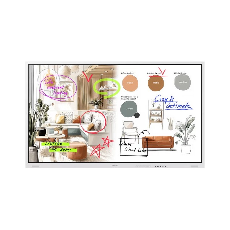 75" LED Samsung WM75FX- Flip Pro,UHD,450cd,12/7
