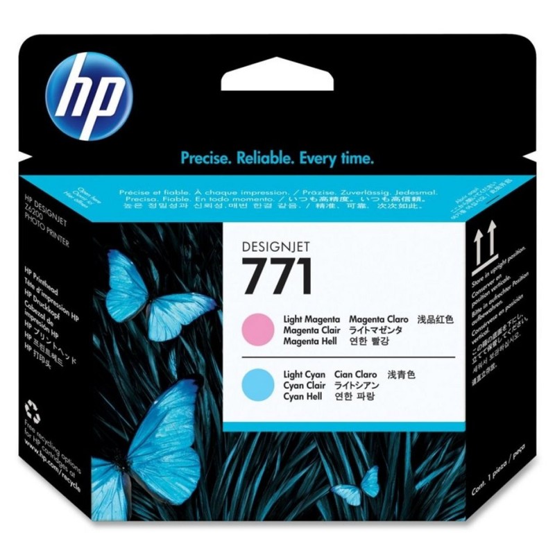 HP PRINT Head NO 771/Light-Magenta Light-Cyan Designj